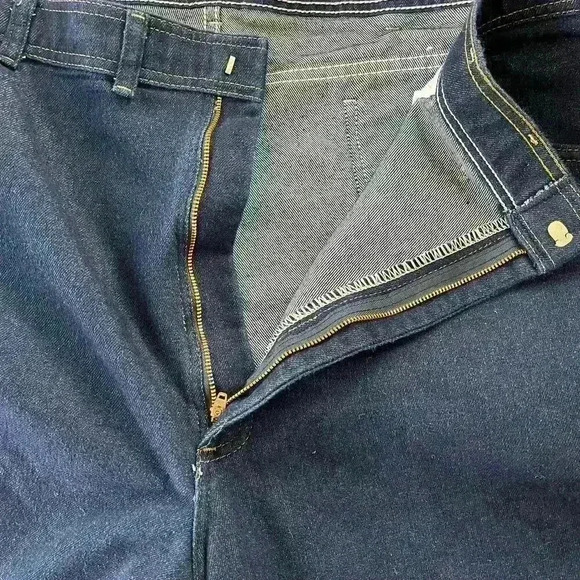 Wrangler Vintage Mens Regular Fit Classic Blue Denim Jeans - Picture 3 of 14